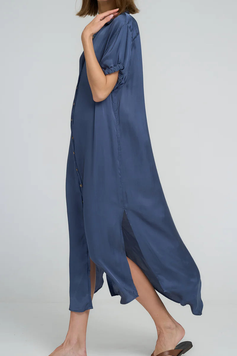Hutton Dress in Ocean Blue by Lilya
