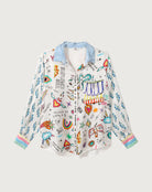 Isabel Shirt in Enlightenment Print by ME369