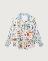 Isabel Shirt in Enlightenment Print by ME369