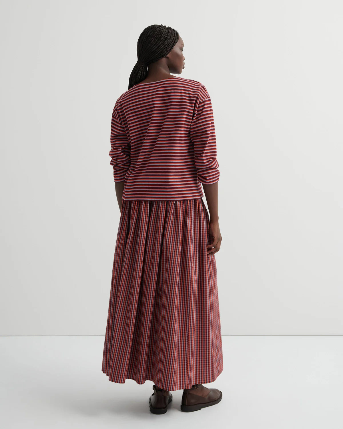 JAMIE TOP in Stack Stripe by Kowtow