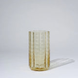 Jelly Glass Vase Medium in Honey by Marmoset Found