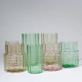 Jelly Glass Vase Medium in Green by Marmoset Found