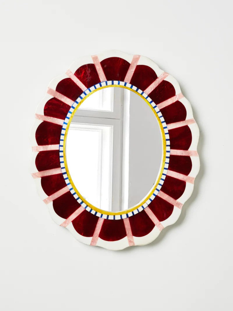 BLOOM NOUVEAU in WINE MIRROR by Jones & Co 