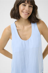 KAALLIE TOP in Soft Chambray by Kaffee