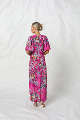 Kachel Rebecca maxi dress in rose romantic available from Darling and Domain