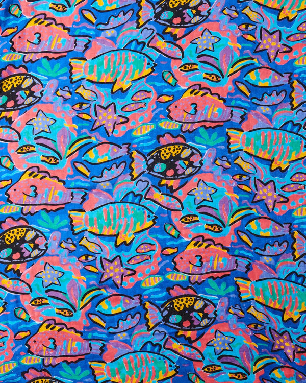 KIP & CO X KEN DONE SWADDLE in| Tropical Fish from the amazing range of Kip & Co 