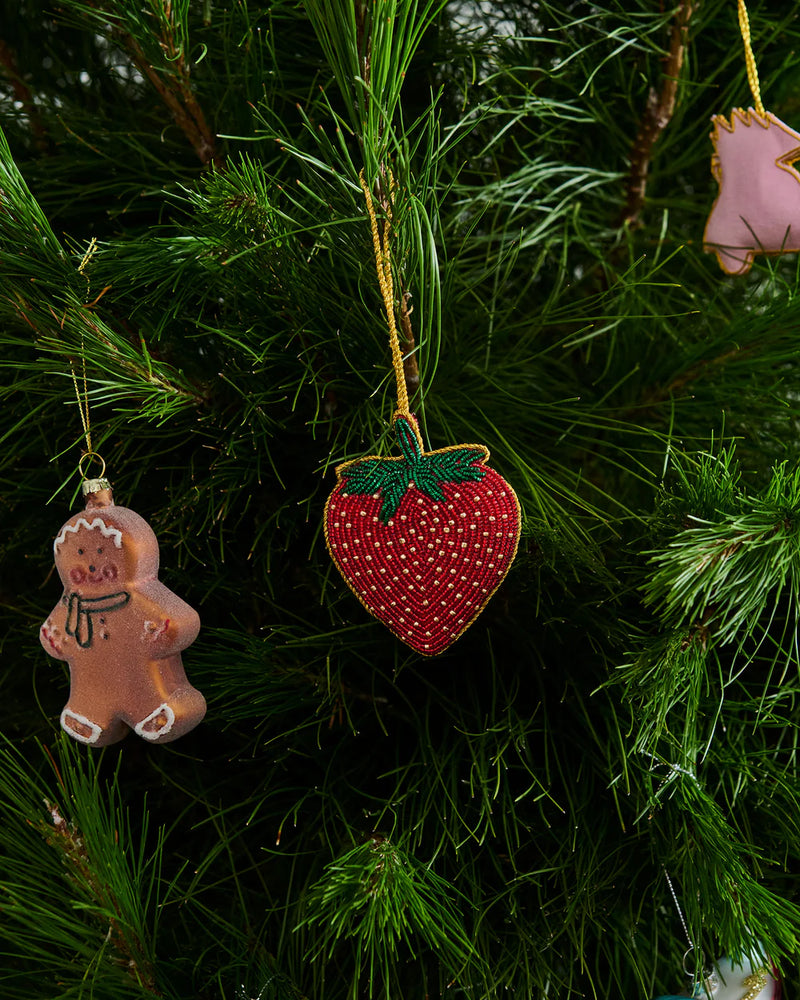 Strawberry Christmas Decoration by Kip & Co