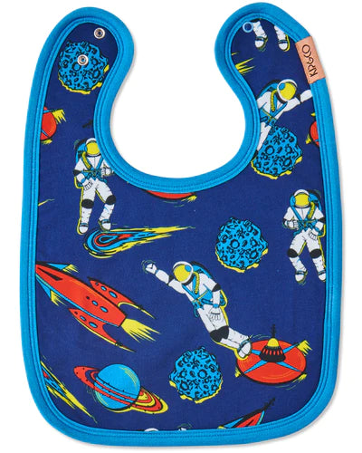  ORGANIC COTTON BIB in Outer Space from the amazing range of Kip & Co