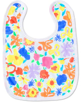 KIP & CO x KEN DONE COTTON BIB in Summer Floral from the amazing range of Kip & Co 