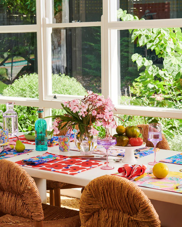KIP & CO x KEN DONE PLACEMAT 4P SET | Pop Floral – Darling & Domain