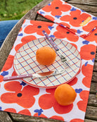 KIP & CO x KEN DONE PLACEMAT 4P SET | Pop Floral - Darling & Domain