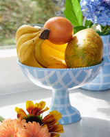 Kip & Co blue bird tartan fruit bowl available from Darling and Domain