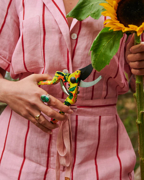 GARDEN TOOLS + GLOVES SET in Passiona from the amazing range of Kip & Co