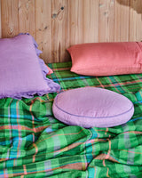 VELVET PEA CUSHION in Sweet Pea from the amazing range of Kip & Co