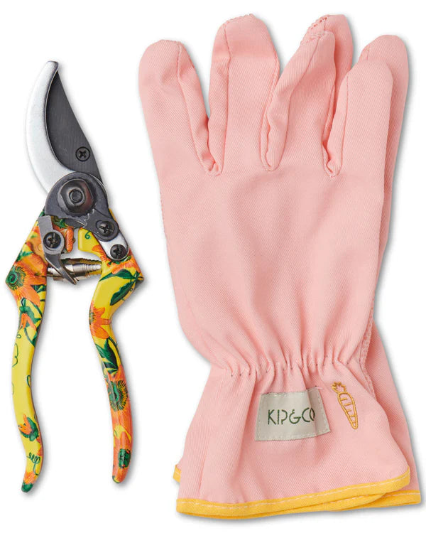 GARDEN SECATEURS + GLOVES SET in Passiona from the amazing range of Kip & Co