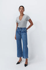 Kireina Australia Freya denim jean in Waterfall available at Darling & Domain