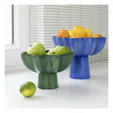 PEDESTAL BOWL | Sun Green