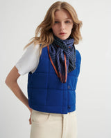 STUDIO VEST in Factory Blue by Kowtow