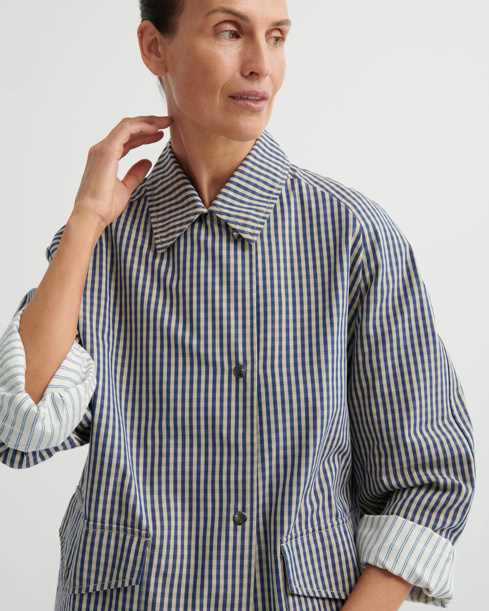 ATELIER TRENCH in Landscape Check by Kowtow