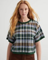 CHEQUERED TEE ing Forest by Kowtow