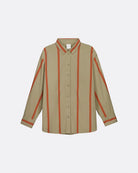 MAKER SHIRT in Nasturtium Stripe by Kowtow