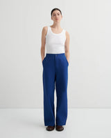 TUX PANT in Factory Blue by Kowtow