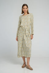 CERISE WRAP DRESS | Fleur Des Champs