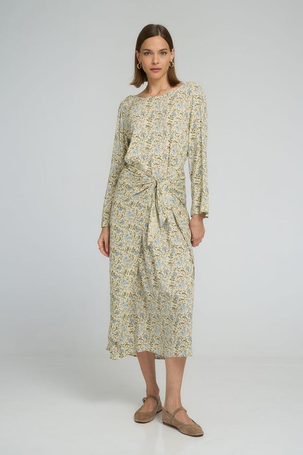 CERISE WRAP DRESS | Fleur Des Champs