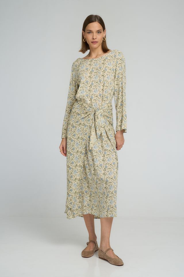 CERISE WRAP DRESS | Fleur Des Champs
