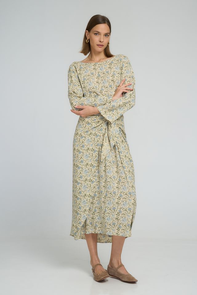 CERISE WRAP DRESS | Fleur Des Champs