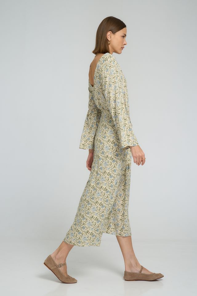 CERISE WRAP DRESS | Fleur Des Champs - Darling & Domain