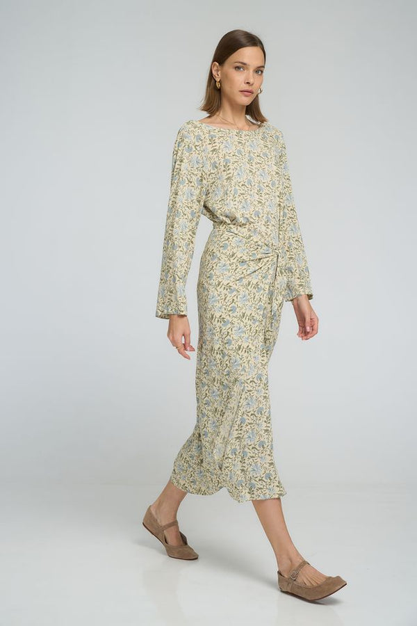 CERISE WRAP DRESS | Fleur Des Champs