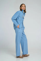 CEDAR CHAMBRAY SHIRT | Light Blue