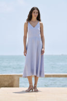 LINEN DRESS in Blue Sky by Sita Murt