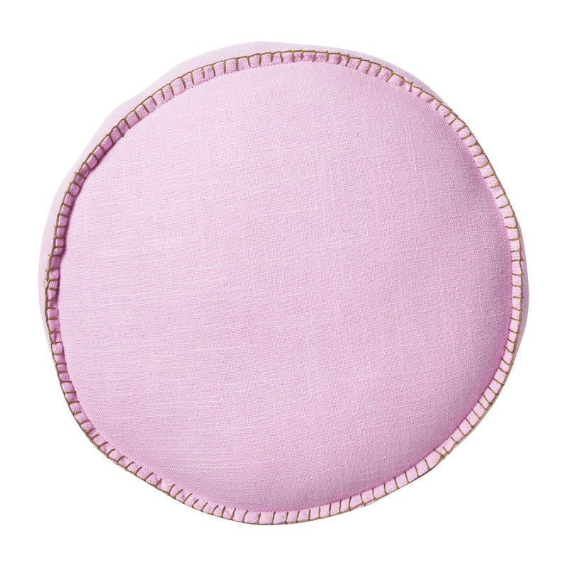 RYLIE ROUND CUSHION in Mauve from Sage x Clare