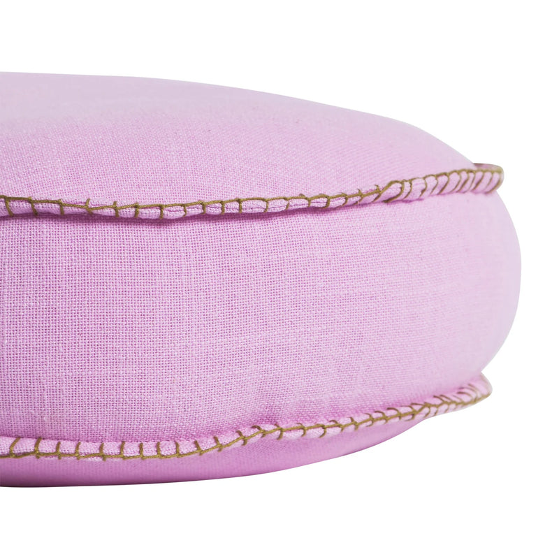 RYLIE ROUND CUSHION in Mauve from Sage x Clare