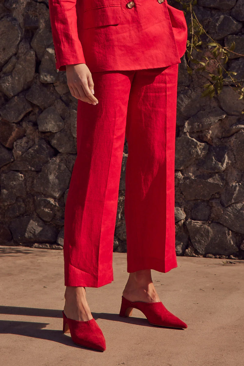 MERIDIAN PANT in Fire from Zoe Kratzmann