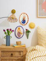 MERMAID PEARL FAN TILE by Jones & Co