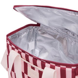 MIDI COOL BASE COAST in Burgundy + Peony Checkby Base Supply