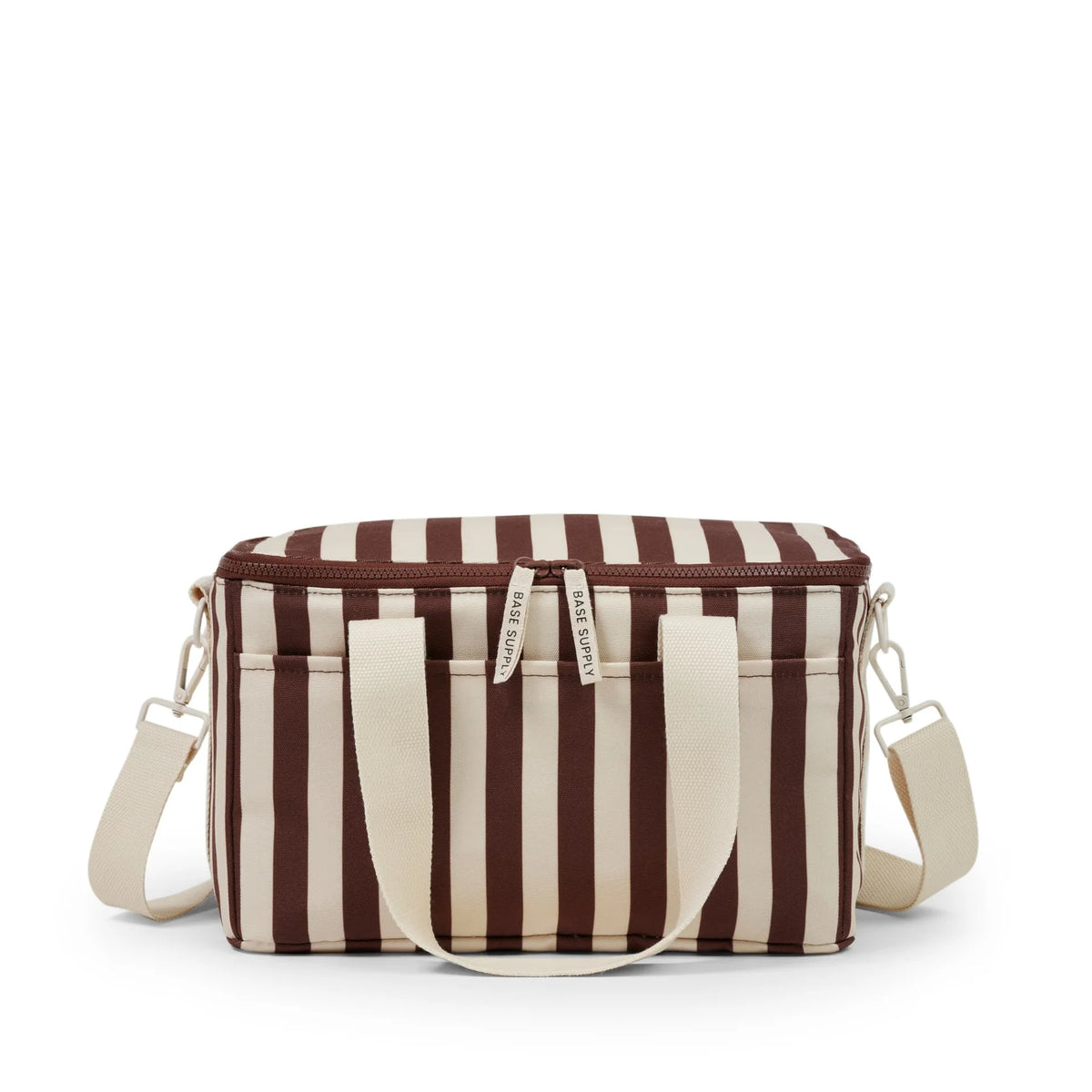 MIDI COOL BASE in Cocoa Stripe by Base Supply