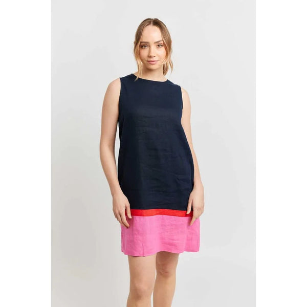 Alessandra MONTI DRESS in Navy