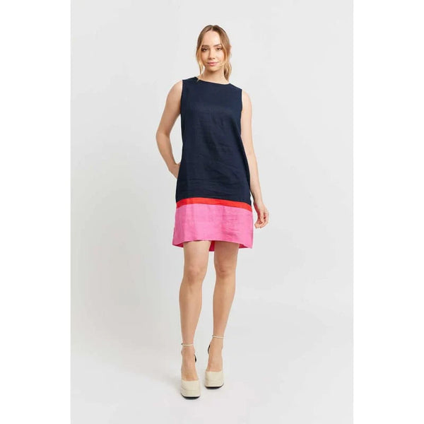 Alessandra MONTI DRESS in Navy