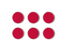 The BUTTONS in Poppy by MUSTARD MADE
