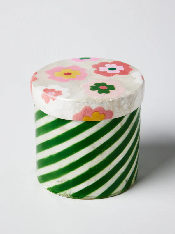 POPPY STRIPE BOX by Jones & Co