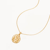 SHE IS ZODIAC NECKLACE | Gold