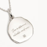 SHE IS ZODIAC NECKLACE in Sterling Silver from By Charlotte