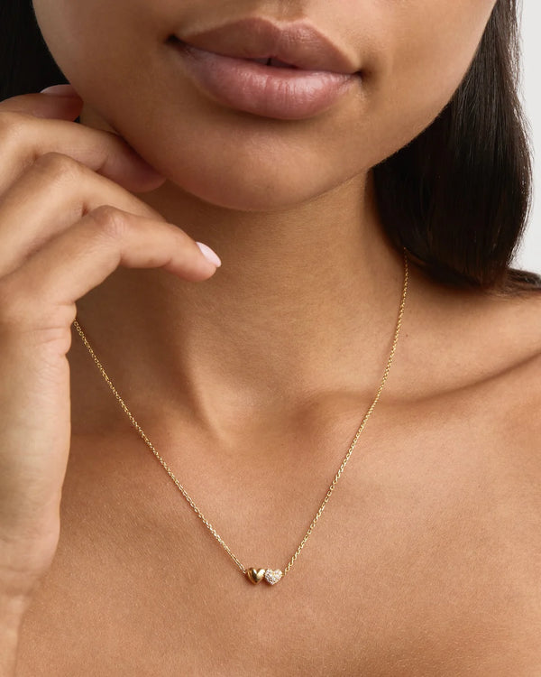 ALWAYS BY YOUR SIDE NECKLACE in 18K Gold Vermeil from By Charlotte