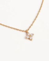 CRYSTAL BLOOM NECKLACE in 18K Gold Vermeil from By Charlotte