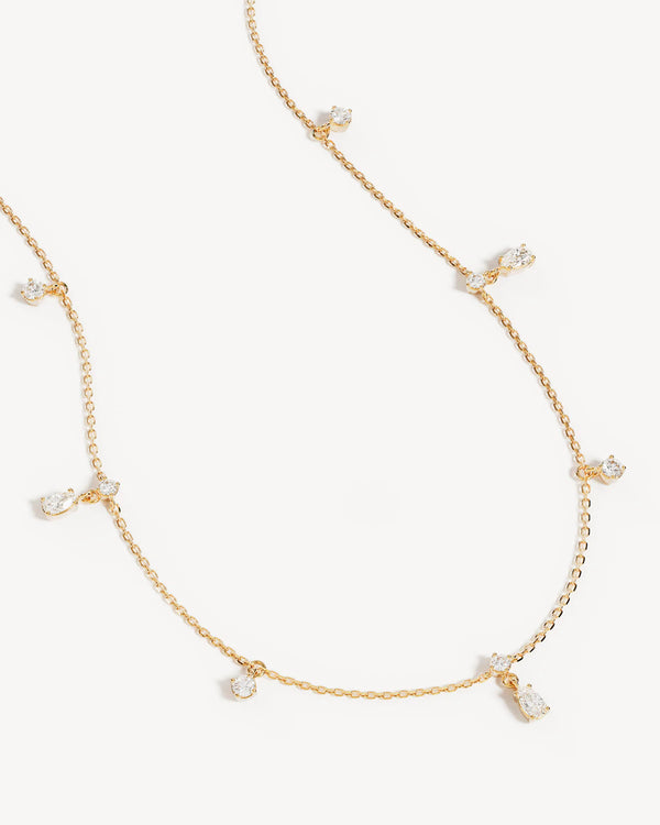 NO RAIN NO FLOWERS CHOKER | 18K Gold Vermeil