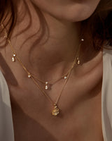 NO RAIN NO FLOWERS CHOKER | 18K Gold Vermeil
